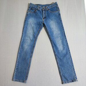 Massimo Dutti Jeans  men's size 30/32 denim blue colour slim fit straight denim